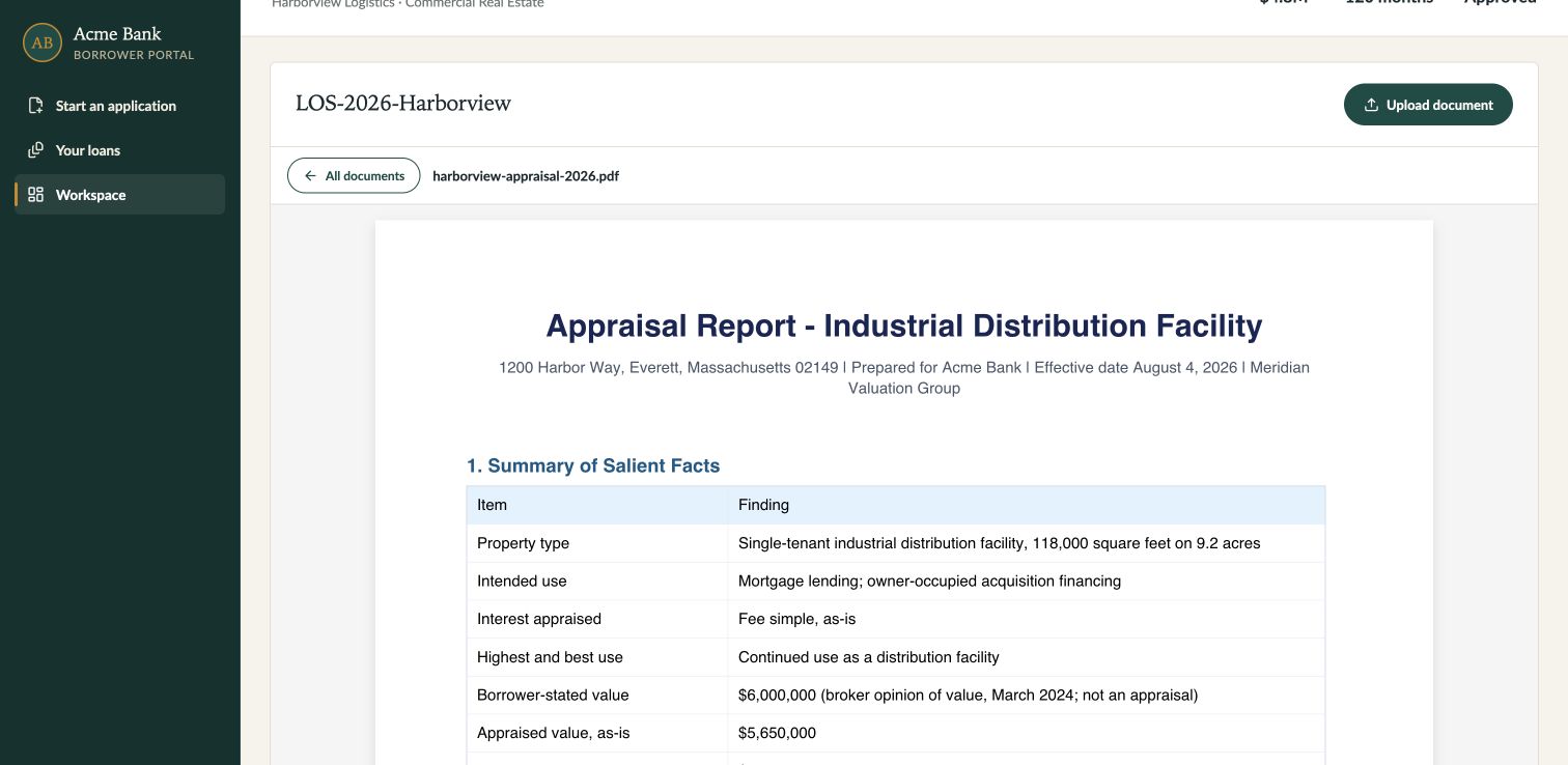 Preview the appraisal — Preview the appraisal