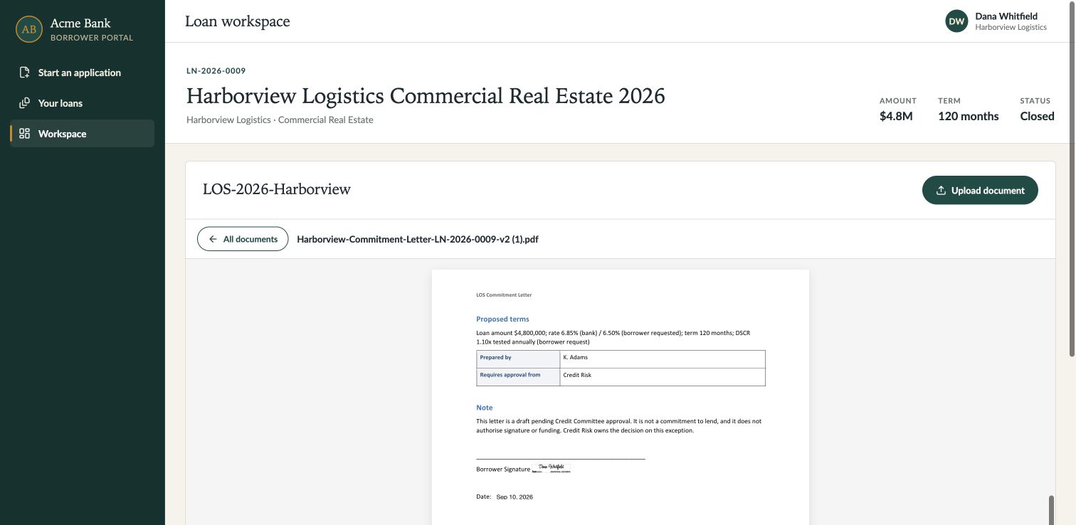 Open the signed documents — Open the signed documents